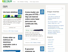 Tablet Screenshot of 5br.com.br